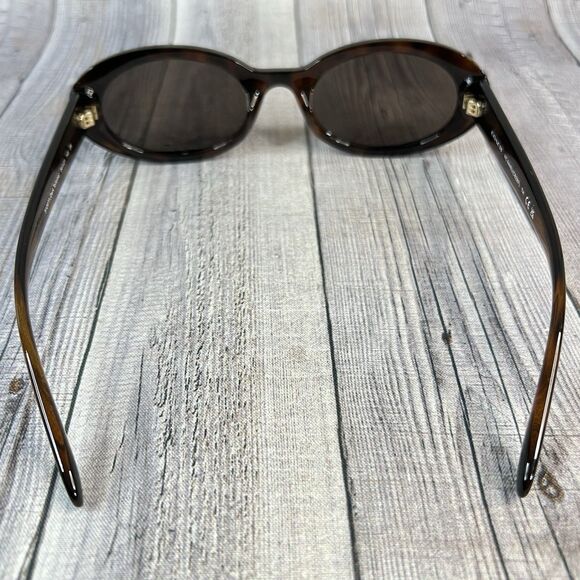 Coach HC 8446U sunglasses 54□21 145 Oval Brown Turquoise Gradient Lenses main image 7
